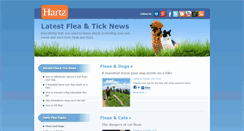 Desktop Screenshot of hartzflea.com